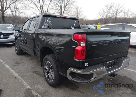 2022 Chevrolet Silverado 1500 4Wd Standard Bed Lt из США, поврежденный, VIN 1GCUDDET4NZ610065